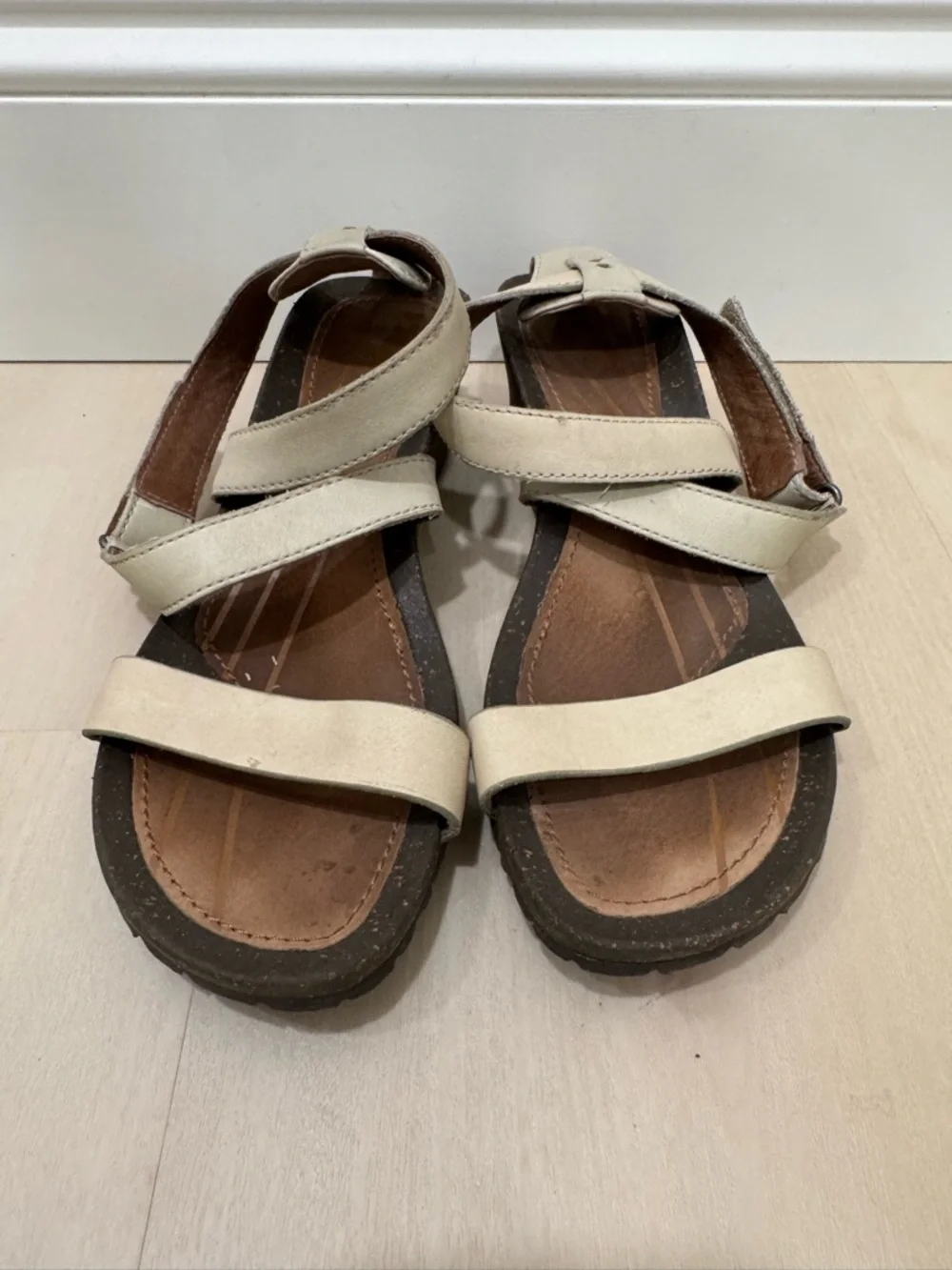 Teva Cabrillo Strap Wedge Sandal Women's 7 Brown Tan 1007732 Outdoor Athleisure - Picture 5 of 13